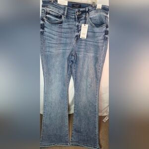 Judy Blue American Honey Mid-Rise Boot Cut Denim Jean Sz 16W Style JB82337LT-CO